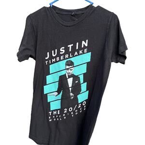 Justin Timberlake The 20/20 Experience Tour Black Shirt Mens Size Small